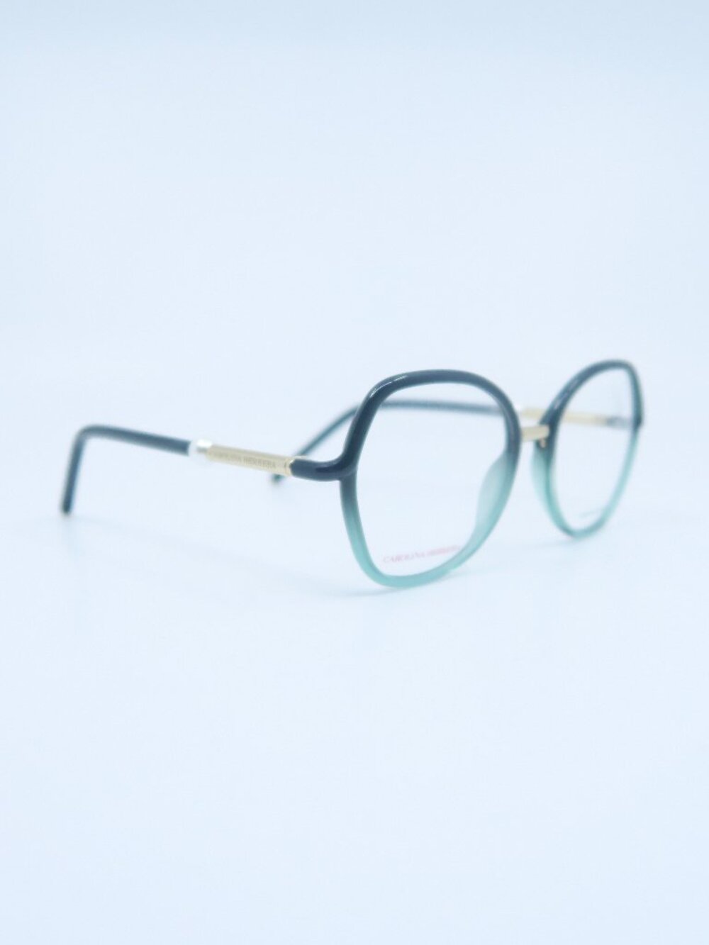 Carolina Herrera HER0080 601 Green with Pearl, New Women's Eyeglasses.